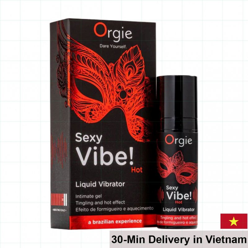 Orgie Sexy Vibe Strawberry Warming Gel 