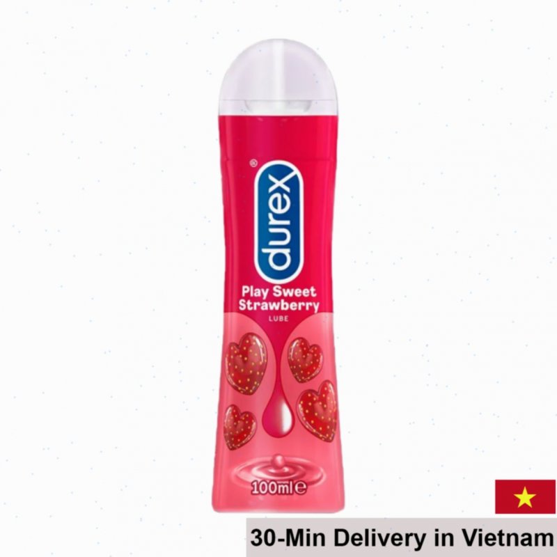 Durex Play Saucy Strawberry Scented Personal Lubricant 