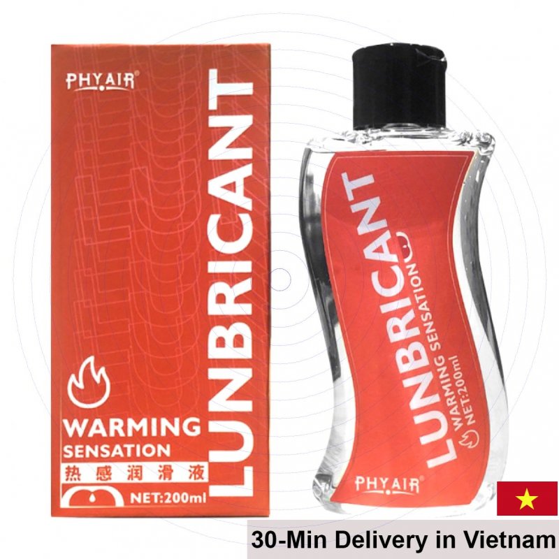 Phyair Warming Sensation 200ml Heated Personal Lubricant Gel 
