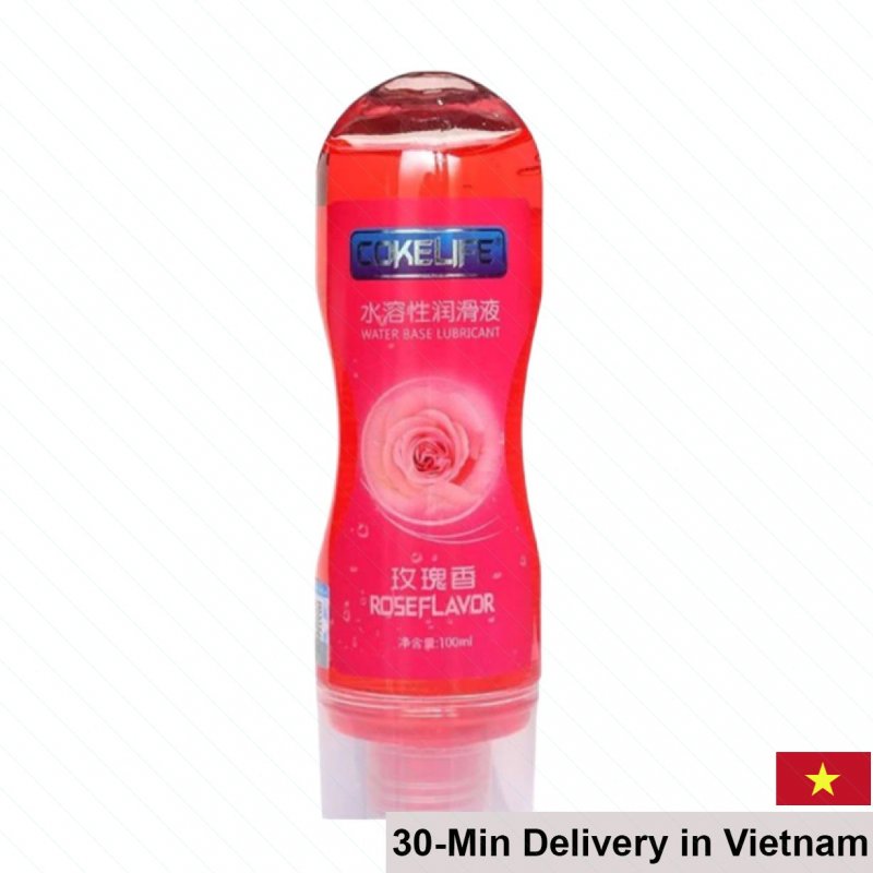Cokelife Rose Scented Massage Lubricant 100ml Smooth Glide 