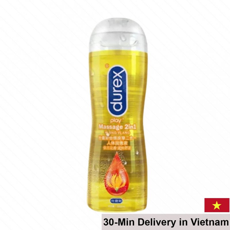 Durex Ylang Ylang Floral Massage Lubricant 200ml Sensual 