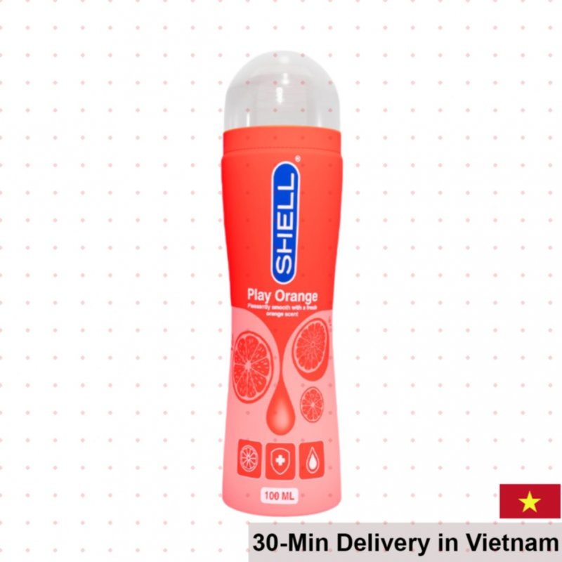 Shell Play Orange Scented Premium Water-Based Lubricant 