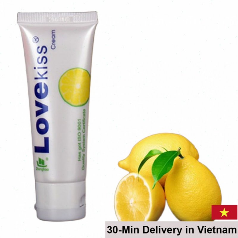 LoveKiss Lemon Scented Water-Based Lubricant for Smooth Intimacy 