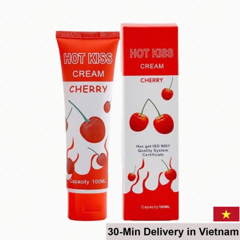 Hot Kiss Cherry Scented Lubricant Cream 100ml 