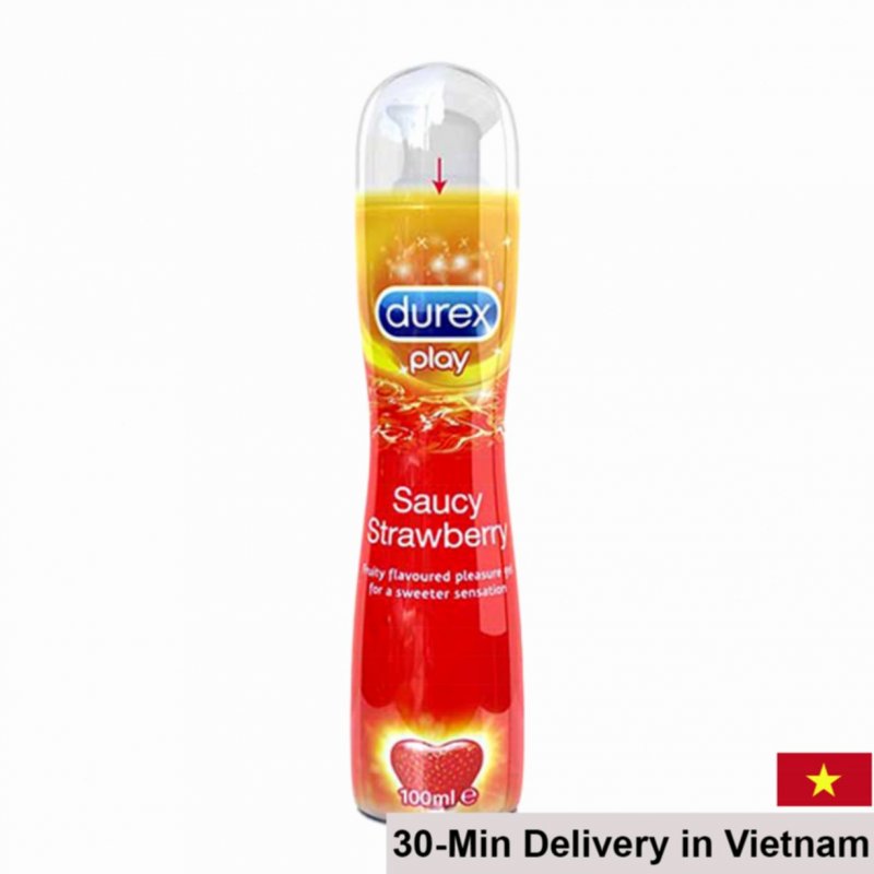 Durex Play Strawberry Scented Lubricant 100ml 