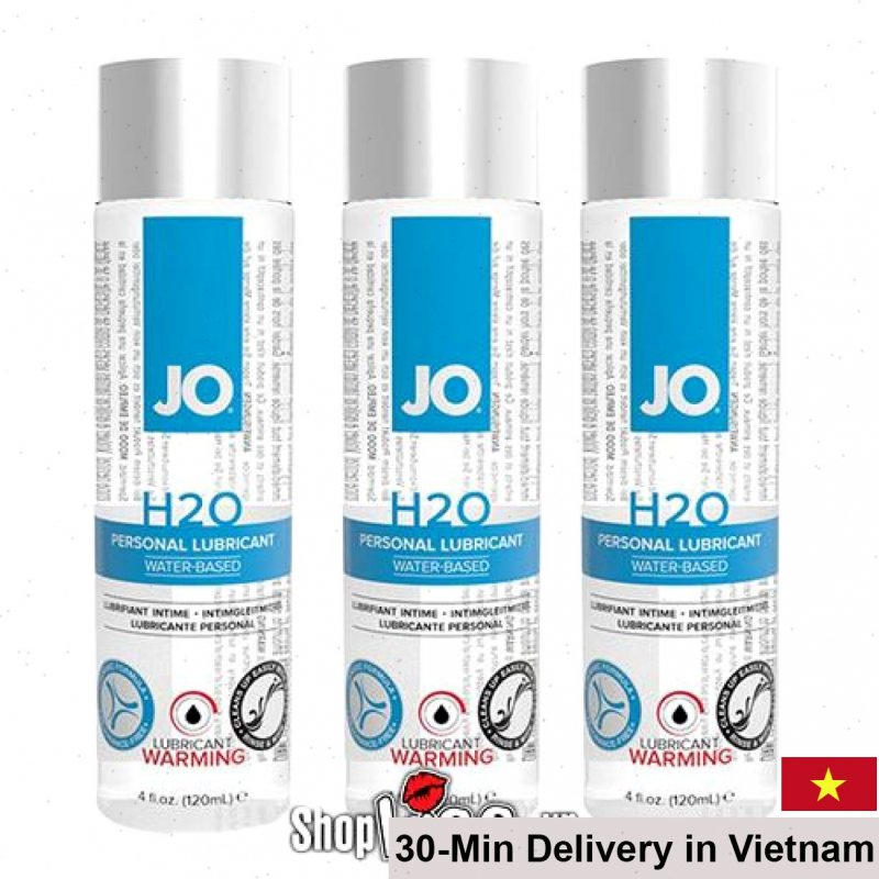Jo H2O Warming Water-Based Heated Lubricant Gel For Couples 