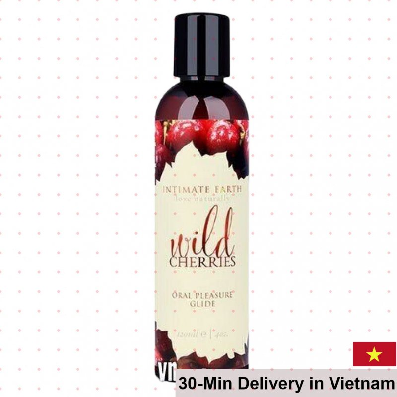 Intimate Earth Wild Cherries Edible Lubricant 120ml Sweet 