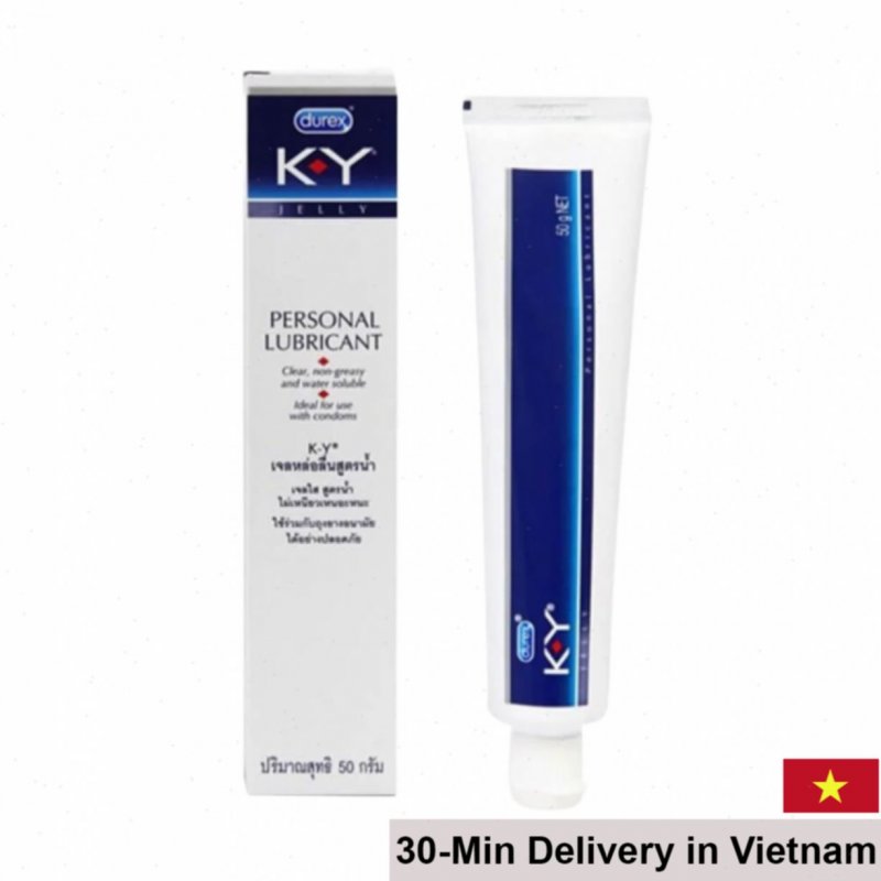 Durex K-Y Jelly 50g Lubricant – Water Based Smooth Sexual Aid 