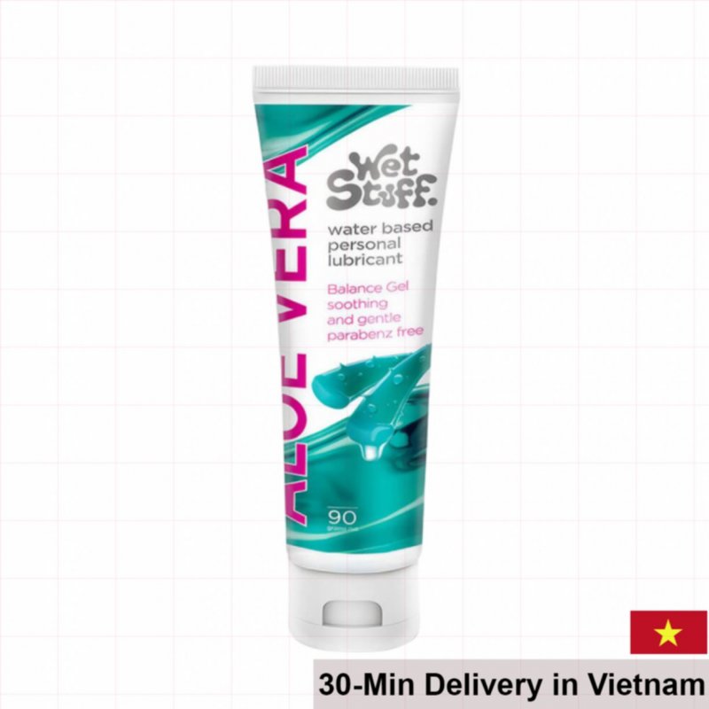 Wet Stuff Aloe Vera Lubricant Natural Soothing Vaginal Care 