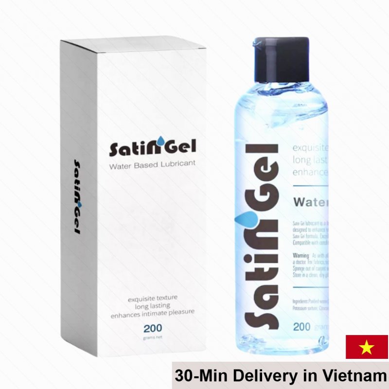 Satin Lubricant Gel 200g Natural Feel Female Moisturizer 