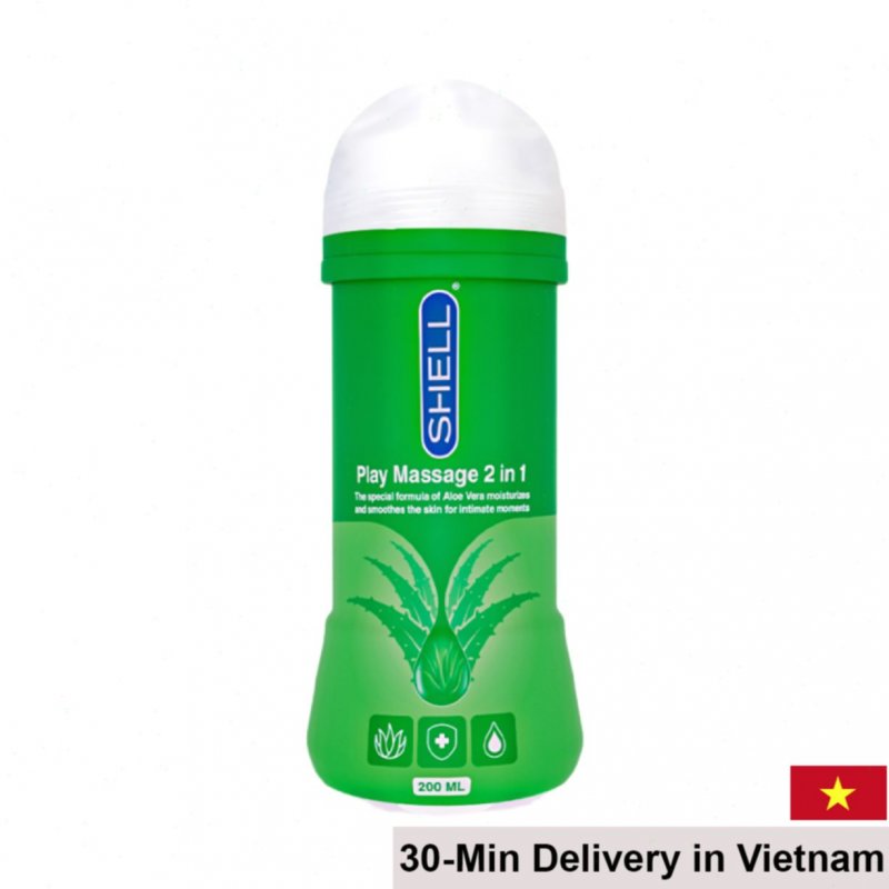 Shell Play 2-in-1 Aloe Vera Lubricant and Massage Gel 