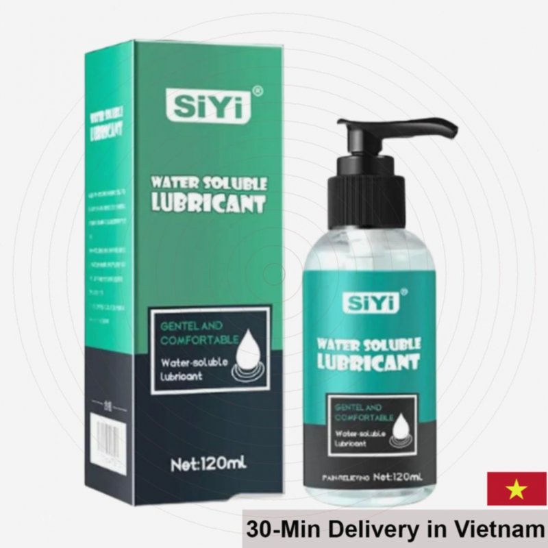 Siyi 120ml Water-Based Anal Lubricant Reduces Pain Long Lasting Gel 