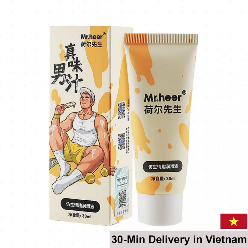 Mr. Heer Nude Water-Based Lubricant 30ml For Comfortable Anal Sex 