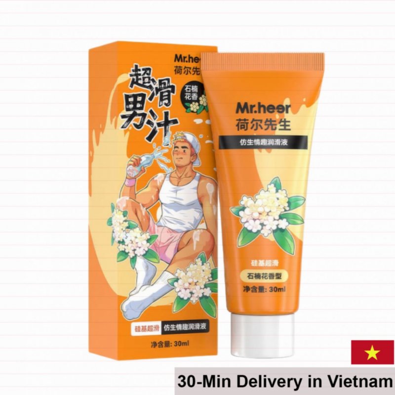 Mr Heer Orange Gay Lubricant 30ml Water Based Anal Pleasure Gel 