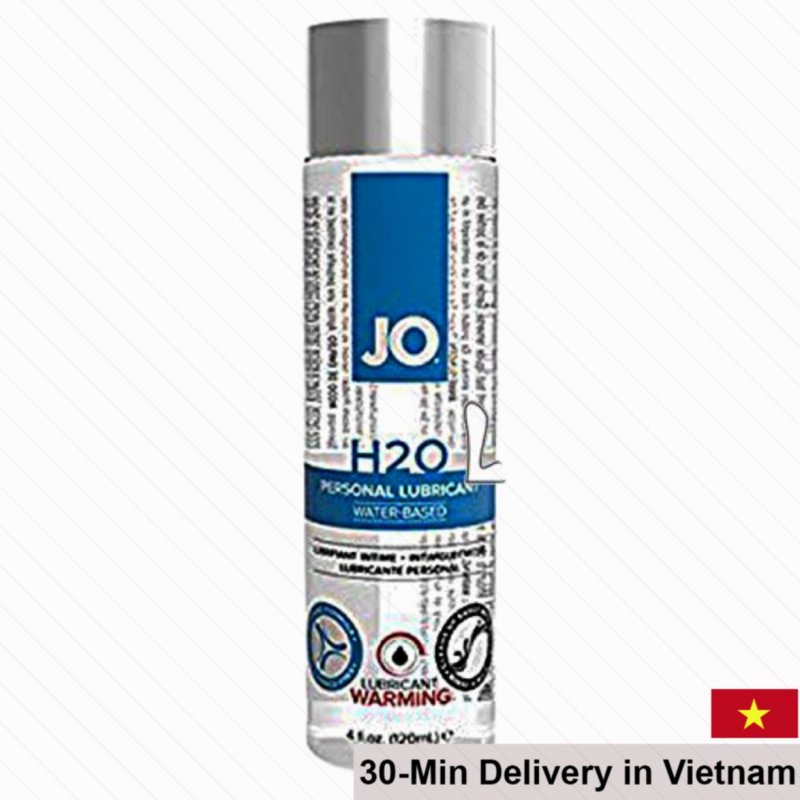 Jo H2O Warming Water-Based Lubricant 120ml Intimate Gel 