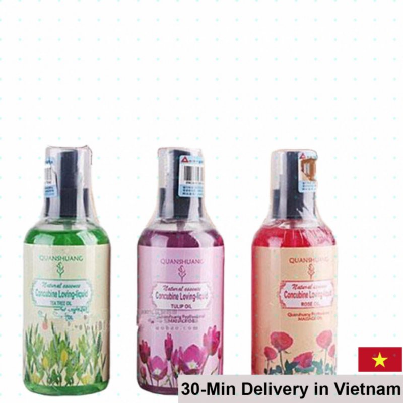 Natural Flower Scent Body Massage Oil Passionate 