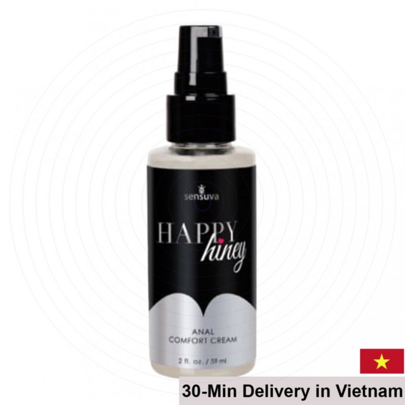Happy Hiney Premium Anal Lubricant USA Quality Silicone Based 
