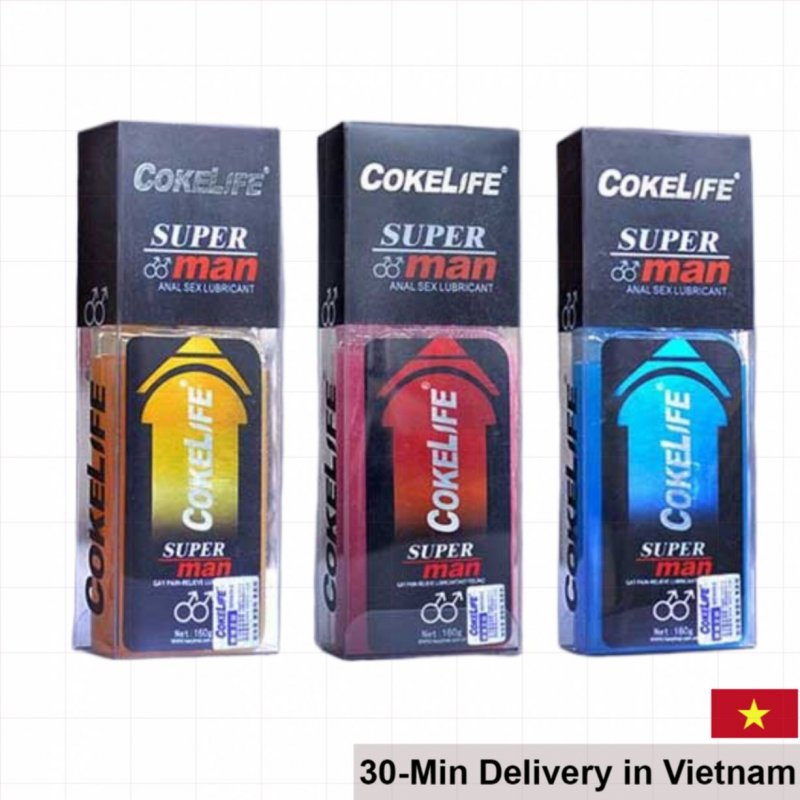 Cokelife Anesthetic Anal Lubricant 85ml Natural Safe Gel 