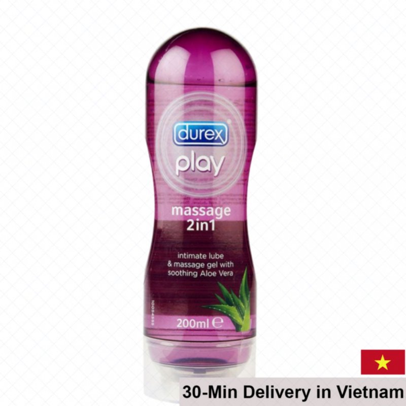 Durex Play Massage 2in1 Lubricant 200ml Water-Based Comfort 