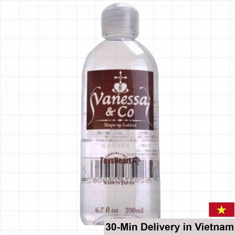 Vanessa Co Japanese Herbal Massage Lubricant 200ml Vitamin E Care 