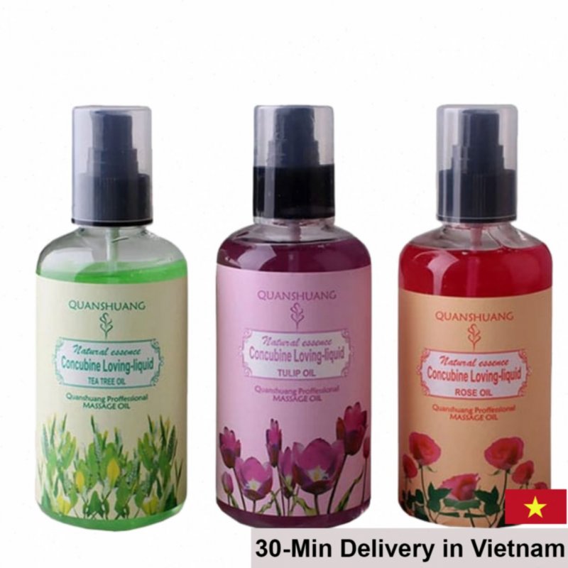 QuanShuang Floral Scented Massage Lubricant Moisturizing Relaxing Gel 