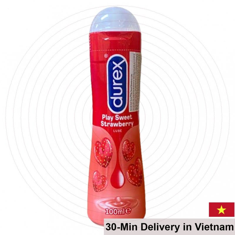 Durex Play Strawberry Water-Based Lubricant Moisturizing Gel 