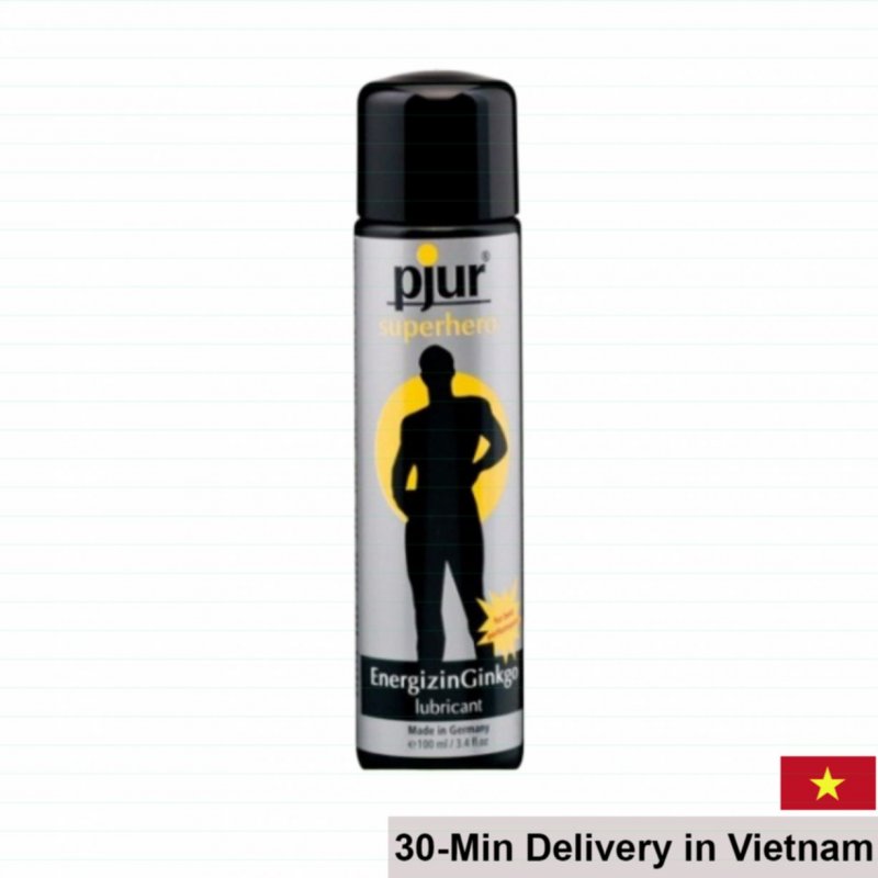 Pjur Superhero Energizing Glide 100ml German Delay Gel Boost 