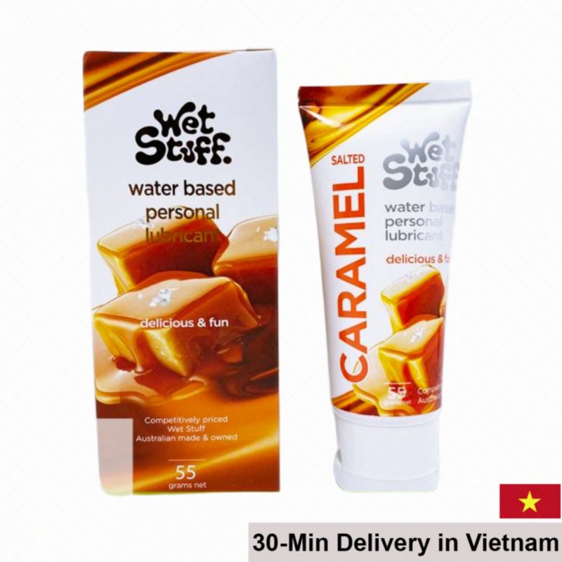 Wet Stuff Caramel Oral Sex Lubricant Sweet Flavor 