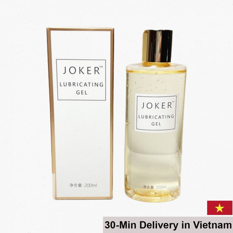 Joker Water-Based Natural Lubricant 200ml Smooth Intimate Comfort 
