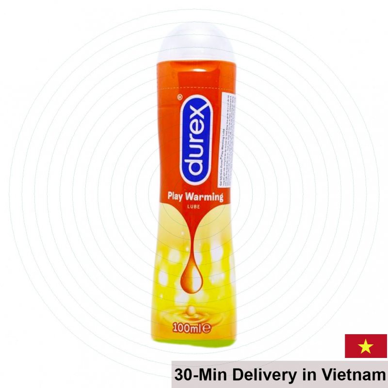 Durex Play Warming Water-Based Lubricant 100ml Intimate Gel 