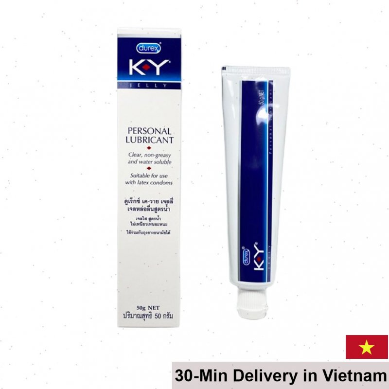 Durex KY Jelly 50g Female-Friendly Lubricant Gel 