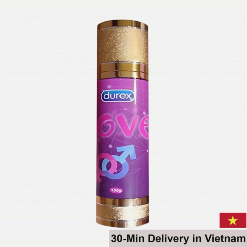 Durex Love Water-Based 150g Lubricant Enhances Intimacy 