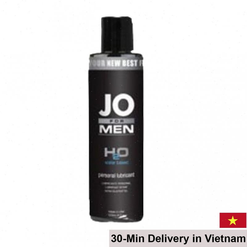 JO for Men H2O Premium Water-Based Delay Lubricant 