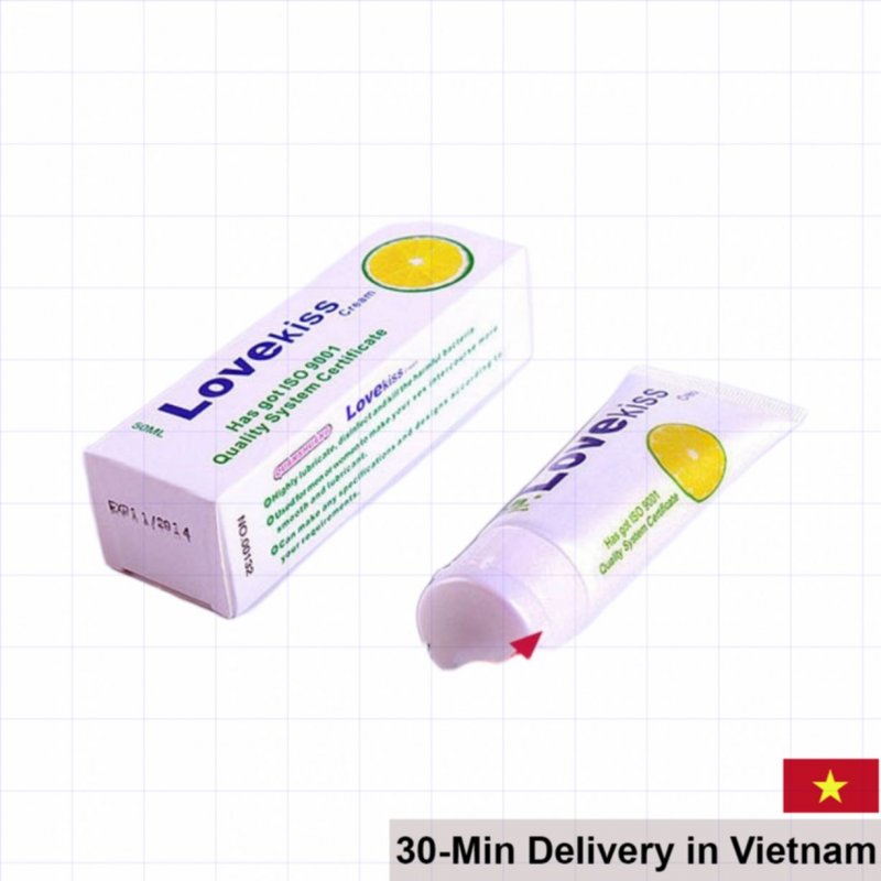 Love Kiss Lemon Scent Lubricant 30ml Smooth 