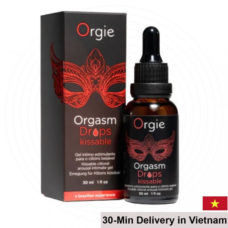 Orgie Orgasm Drops Kissable Oral Sex Gel 