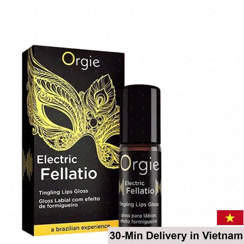 Orgie Electric Fellatio Lip Gloss Oral Sex Pleasure Gel 