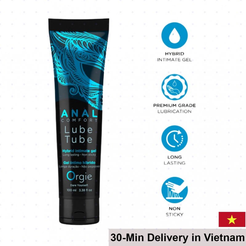 Premium Orgie Anal Lube 100ml Smooth Comfort for Couples 