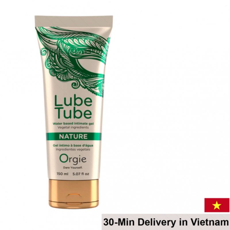 Orgie LUBE TUBE Premium Natural Lubricant Non-Sticky Easy Clean 