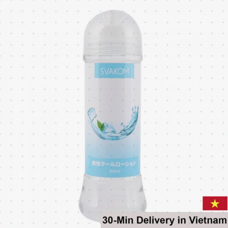 Svakom Cool Water-Based Lubricant 300ml for Extra Glide 
