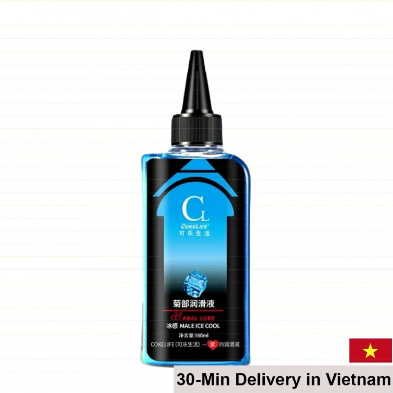 Cooling Anal Lubricant Gel 160g Long-Lasting Smooth Feel 
