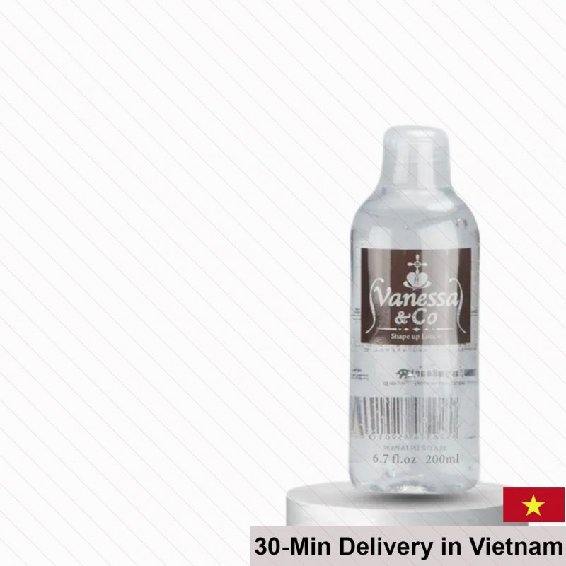 Vanessa 200ml Water-Based Lubricant Safe for Silicone & Condoms 