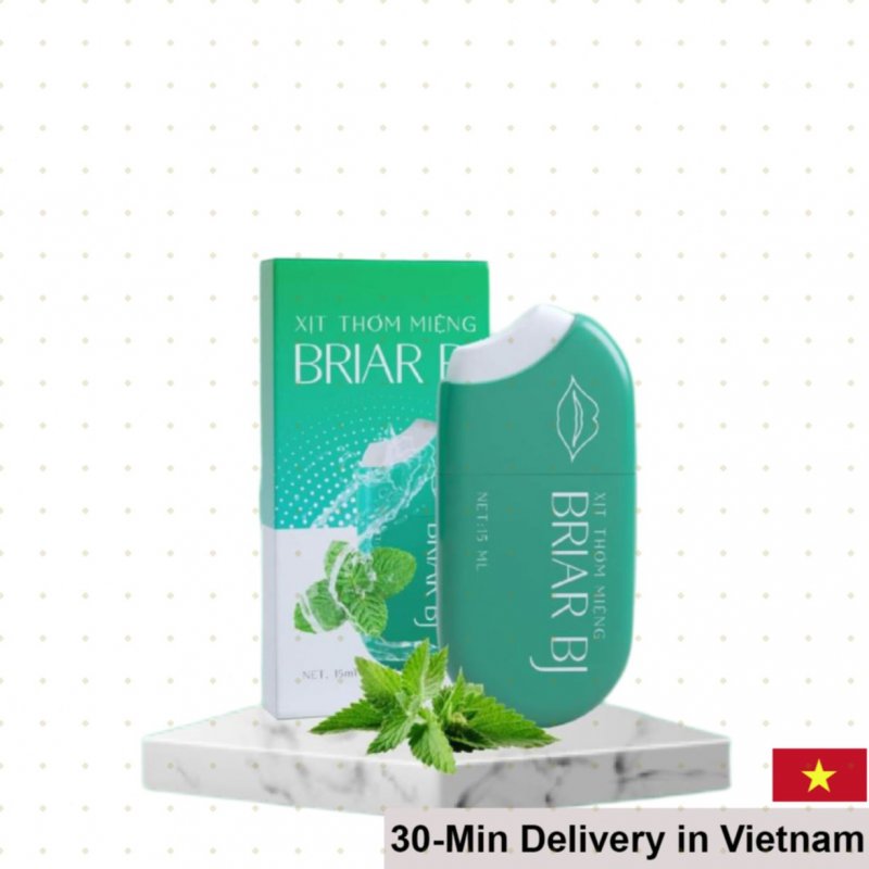 Briar Fresh Breath Spray 15ml Breath Freshener Antibacterial 