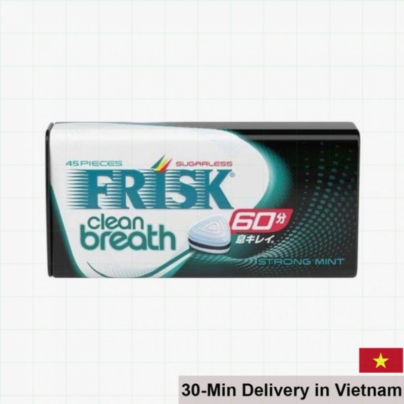 Frisk Neo Peppermint Breath Freshener 45 Tabs Long Lasting Cool 