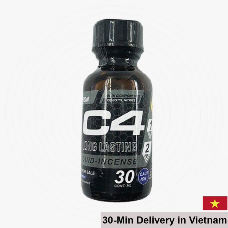 C4 Long Lasting Popper 30ml Intense Pleasure Boost 