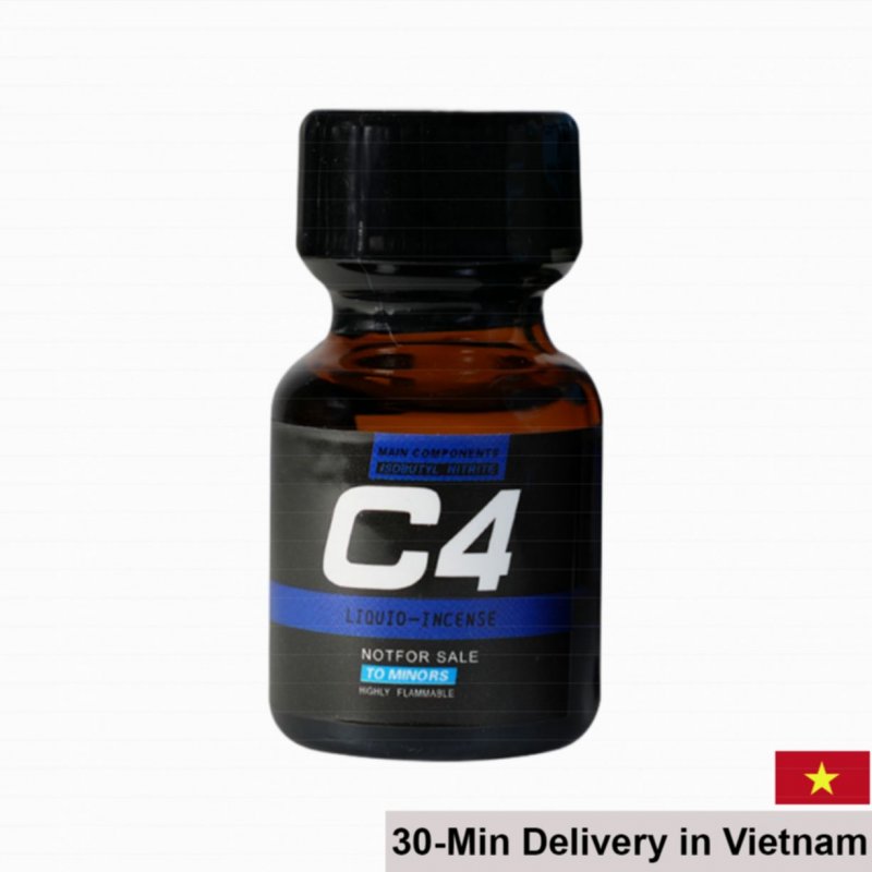 Popper PWD USA C4 Blue 10ml Enhancer Relax Muscle Boost 