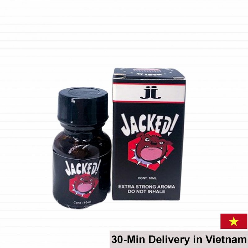 Jacked Poppers 10ml UK Strong Isobutyl Nitrite Boost 
