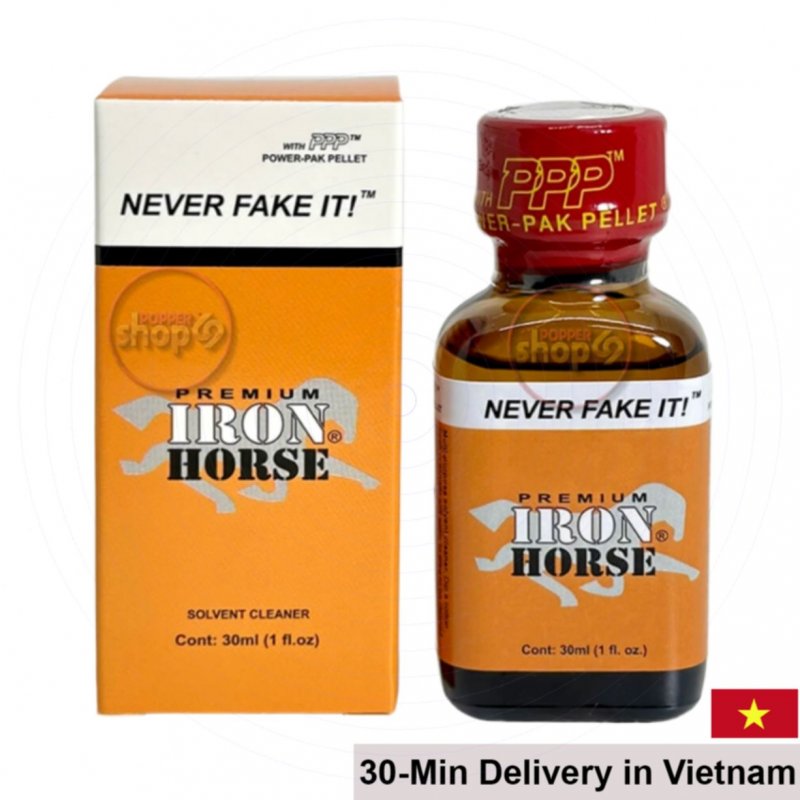 Popper Iron Horse 30ml Long-Lasting Arousal Enhancer 