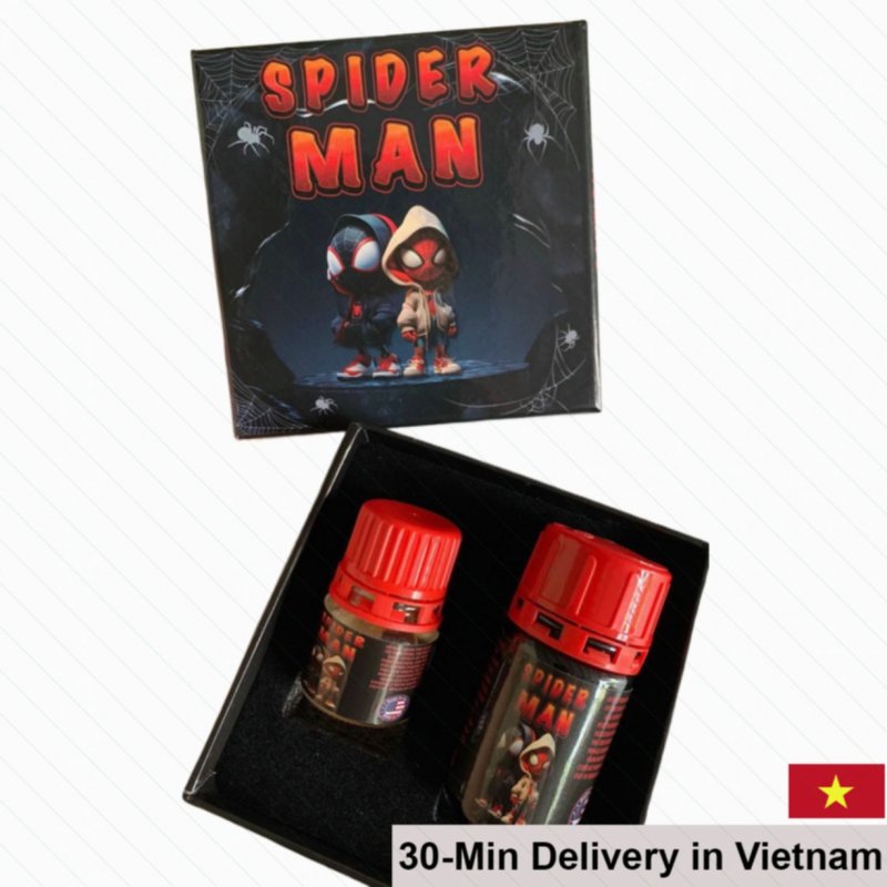 Popper Spiderman Combo 2 Bottles 40ml 20ml Enhance Pleasure 