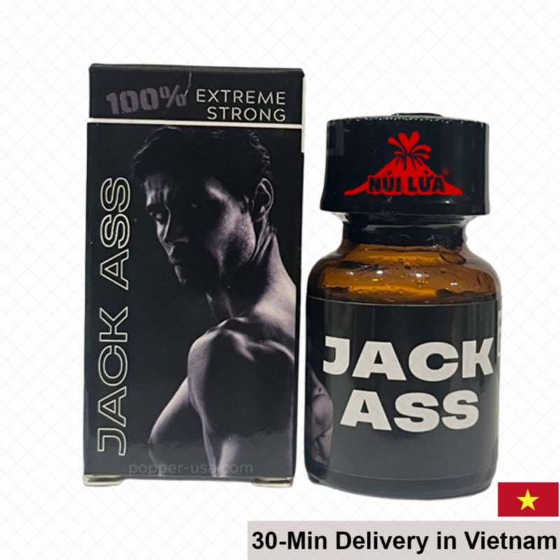 Popper Jack Ass 10ml New Formula Long Lasting Intense Boost 