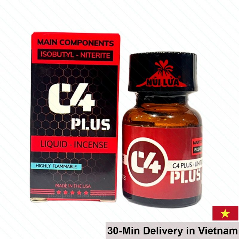 Popper C4 Red 10ml Intense Breath Sniffing Sensation 